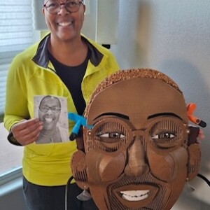 Denise with Portrait 2025